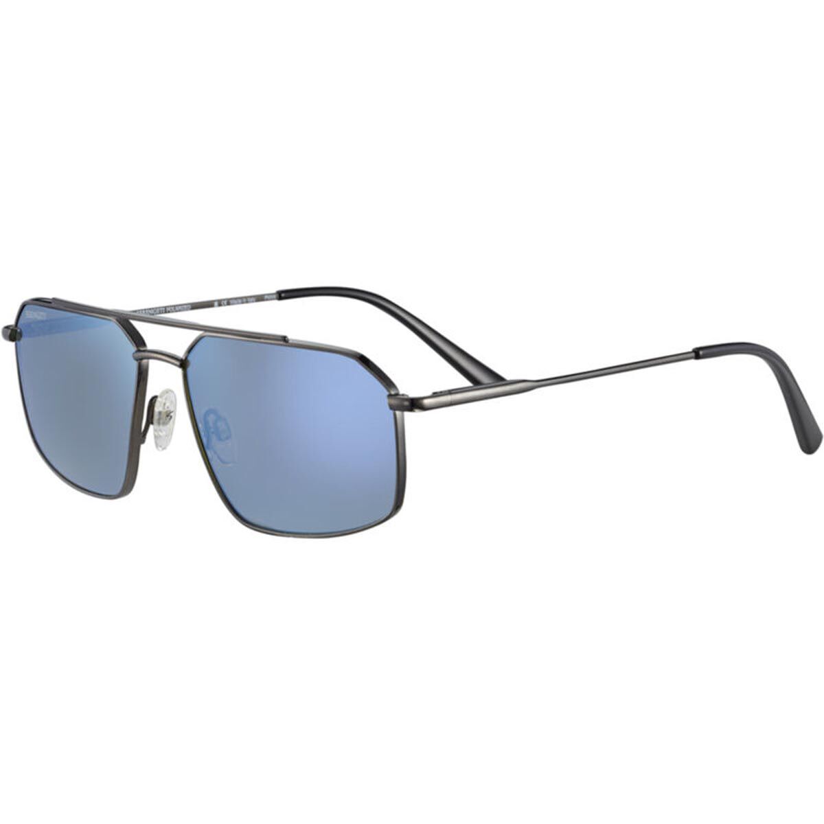 WAYNE, Shiny Dark Gunmetal-Mineral Polarized 555nm Blue Cat 2 to 3, hi-res image number null